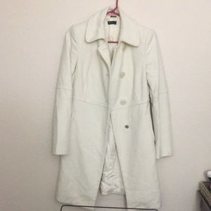 White trench coat